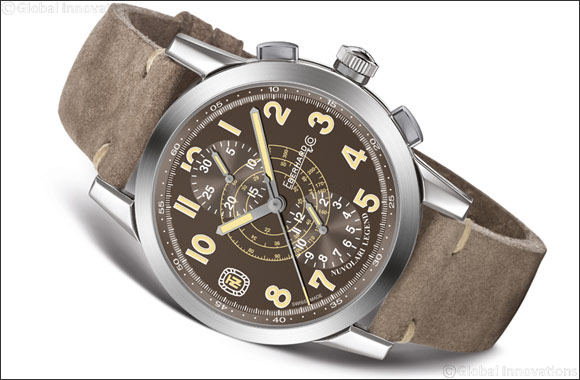 Nuvolari Legend �The Brown Helmet�  Eberhard & Co. extends the range dedicated to the great champion