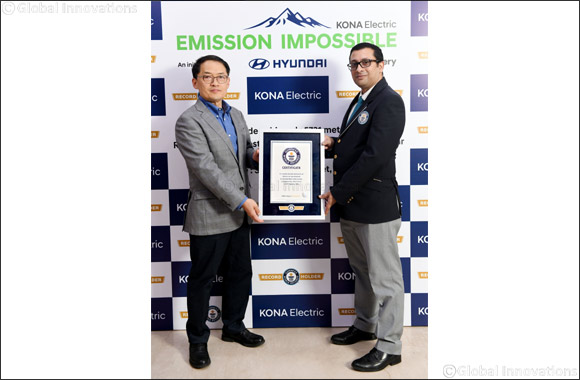 Hyundai KONA Electric Makes it to GUINNESS WORLD RECORDS� Feat