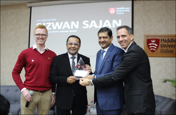 Danube Group's Founder and Chairman Shares His Rags to Riches' Inspirational Success Story at Middlesex University Dubai