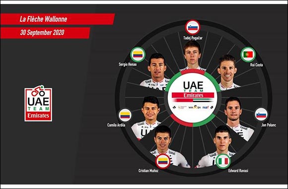 UAE Team Emirates' Tour De France Champion Tadej Pogacar Returns to Racing in the Ardennes Classics
