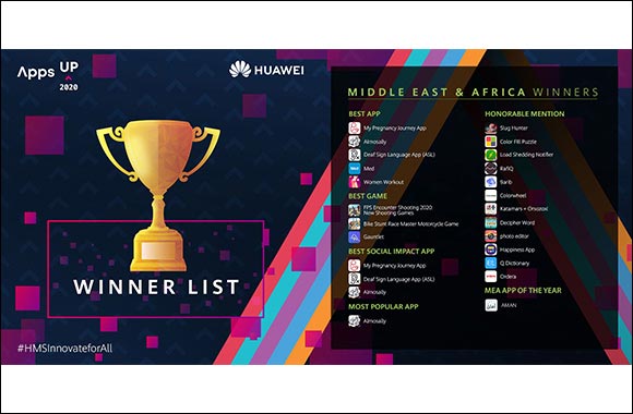 The Winners of the Huawei HMS App Innovation Contest, AppsUP Have Been Announced