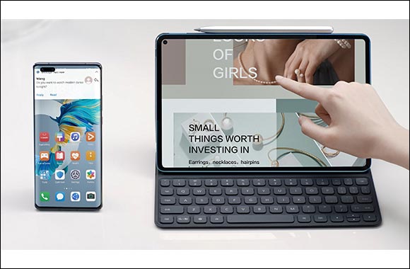 How Multi-Screen Collaboration and Multi-Window Help you Work Faster and Smarter with the EMUI 11 Software Update on the HUAWEI MatePad Pro