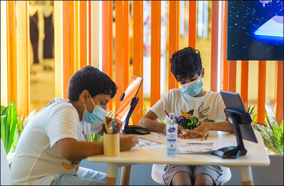 Liven up your child's weekend with SCRF's augmented reality workshop at the Yas Mall