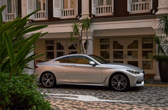 INFINITI Q60: A Sleek Luxury Sports Coupe at Arabian Automobiles