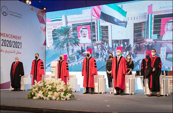 Scenes of Exuberance and Joy at Ajman University's Commencement Ceremony 2021