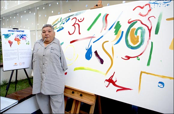 Expo 2020 Dubai: Karipbek Kuyukov Showcases Works at Kazakh Pavilion