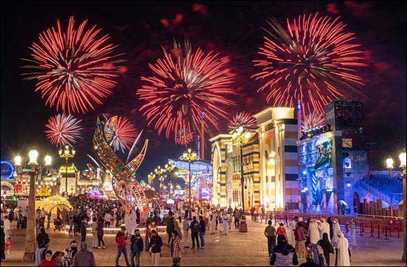 Global Village Rings in 2022 with Fireworks to Celebrate New Year Eight Times