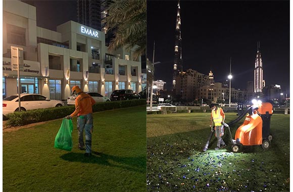 Efforts by Dubai Municipality to secure 2022 New Year Celebrations