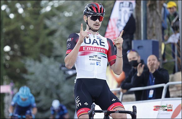Covi Takes Stage Win and Yellow Jersey in Andalucia  For UAE Team Emirates