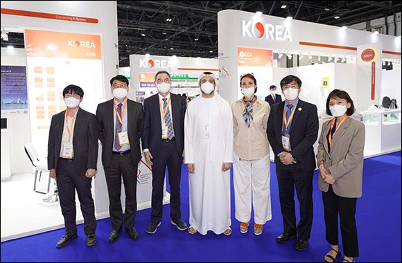 Korean Officials Commend Country's Participation at Dubai Derma 2022
