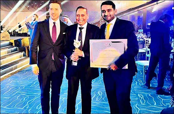 Chirag Vora Wins �Young Entrepreneur of the Year Award'  at Jewellery World Awards Dubai 2022