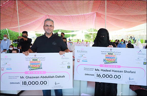 Whopping 126 kgs Collectively Lost by 4 Biggest Losers' as  RAK Biggest Weight Loser Challenge concludes!