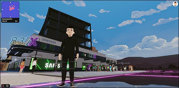 Samsung Livestreams Unpacked 2022 at Decentraland, its First in the Metaverse