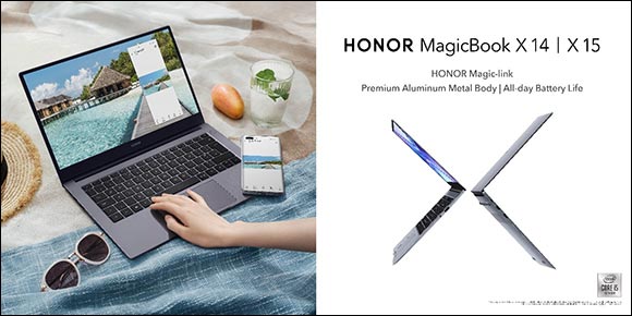 HONOR Introduces Powerfully Compact HONOR MagicBook X 14 and HONOR MagicBook X 15 featuring 10th Gen Intel� CoreTM Processors