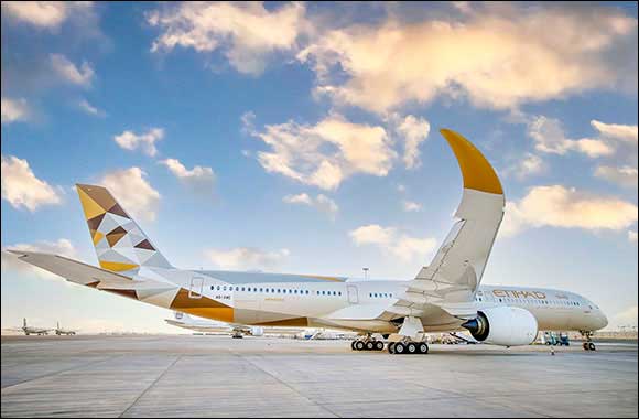 Etihad Airways Unveils New Sustainability50' Airbus A350 on Inaugural Flight to Paris