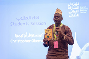 �Reading makes us Complete Humans'; Award-Winning Children's Author Christopher Okemwa tells SCRF's Young Visitors