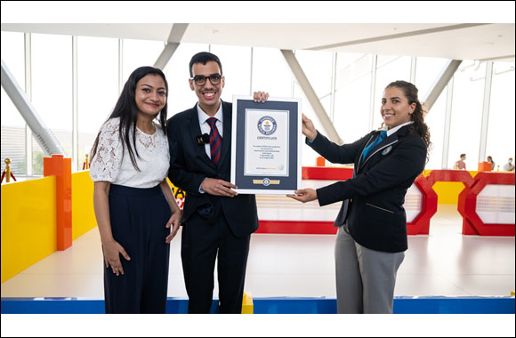 Legally Blind Man See Hope Through the World's Largest LEGO Eyeglasses