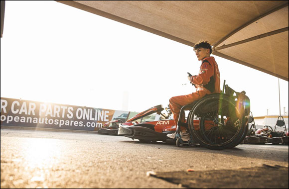 Young Person Of Determination Reaping The Rewards Of Dubai Autodrome's Hand-controlled Go-karts  A First In The Region