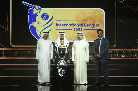 His Highness Sheikh Nahayan Mabarak Al Nahayan unveils ILT20 Trophy