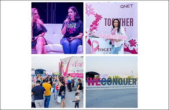 QNET Participates in We Conquer' Breast Cancer Awareness Drive