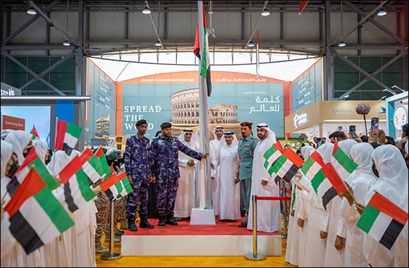 UAE Flag Flies High at SIBF 2022 to mark Flag Day