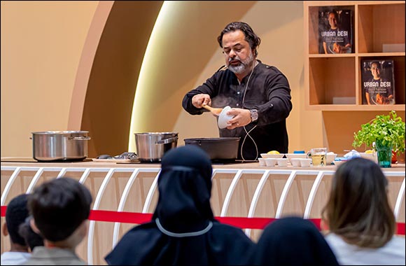 Indian Food and Flavours by chef Vicky Ratnani Spice up Cookery Corner at SIBF 2022