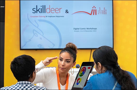 Young artists Immerse themselves in the Soul of Comics at SIBF 2022