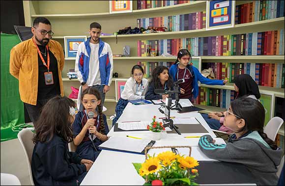 Children Create and Present Their Own Podcasts at Sharjah International Book Fair 2022