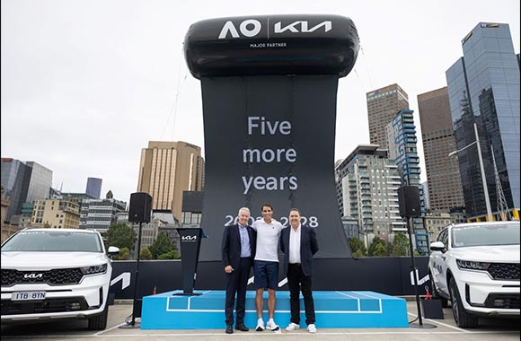 Kia extends Australian Open Partnership to 2028