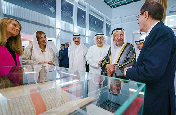 Sultan Al Qasimi Inaugurates �The Arabic Manuscript Collection of El Escorial� Exhibition