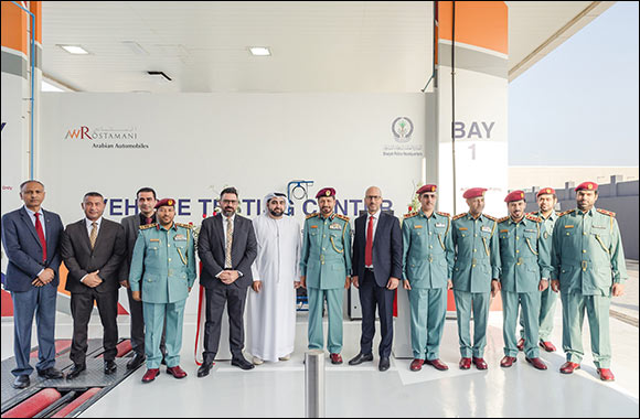 Arabian Automobiles and Sharjah Police Inaugurate New Inspection Center for Efficient Vehicle Testing and Registration
