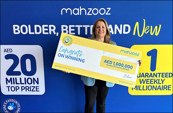 Beginner's luck for Lebanese French expat lands her AED 1,000,000 with Mahzooz