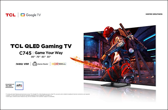 TCL Launches Best Gaming TV to Date in the Form of New QLED 4K TV  The TCL C745  Promising Enhanced Display and High Refresh Rates for Superior Gameplay