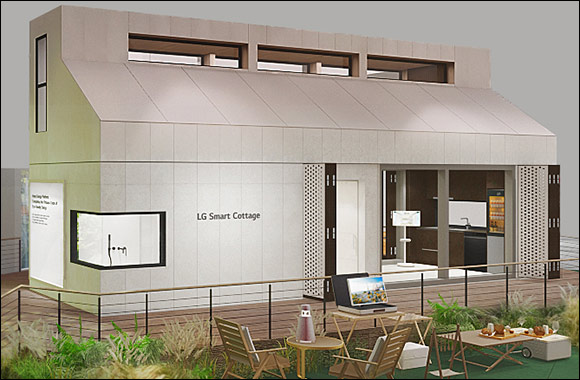 LG Suggests Sustainable Lifestyle with  LG Smart Cottage at IFA 2023