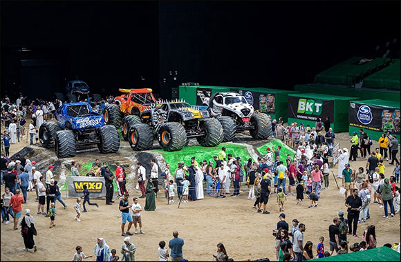 After This Year's Thundering Success, Monster Jam� is Set to Roar Back into Abu Dhabi in June 2024