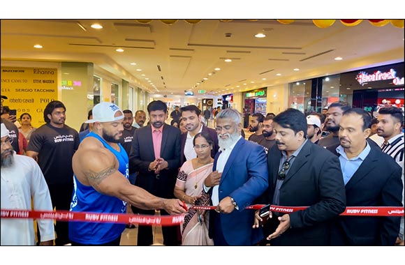 Ruby Fitness Center Launched at Al Ain Barari Mall by World's Fame Sergio Olivia Jr.