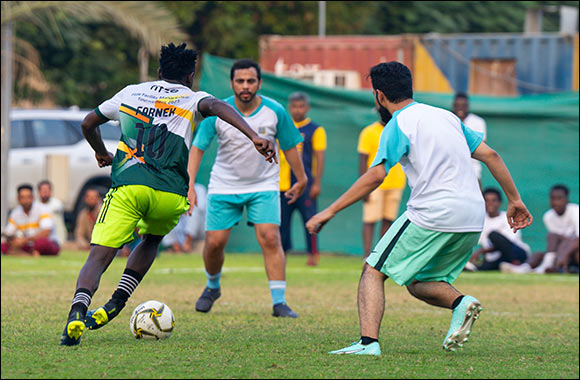 Dubai Municipality Team Wins Title of the Football Competition of the 5th �Labor Sports Tournament�