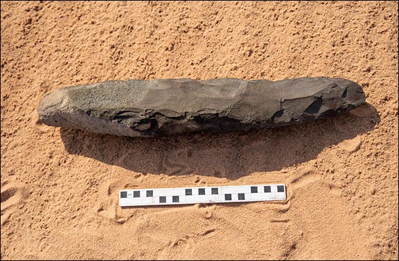 Giant Stone Hand Axe' Discovered in AlUla Set to Rewrite Ancient History of the Region