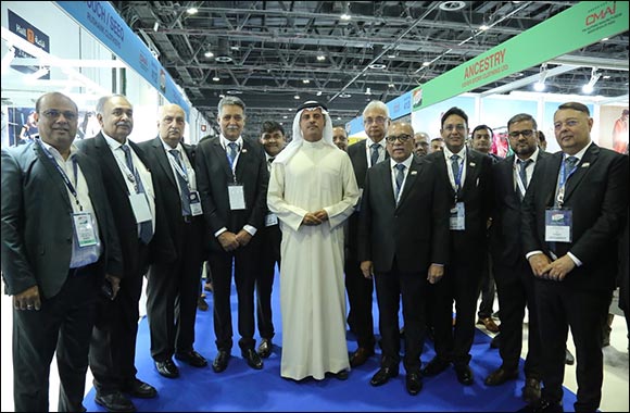 India's Largest Apparel Show in the Middle East �Brands of India' inaugurated by  H.E. Butti Saeed Al Ghandi, Vice-Chairman, Dubai World Trade Centre