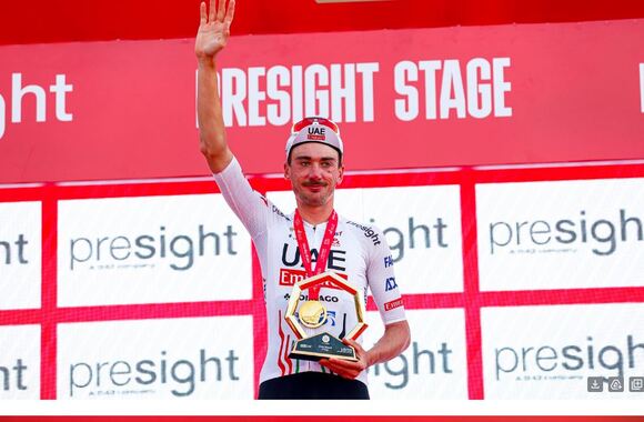 Hat-trick at the UAE Tour as McNulty storms to victory