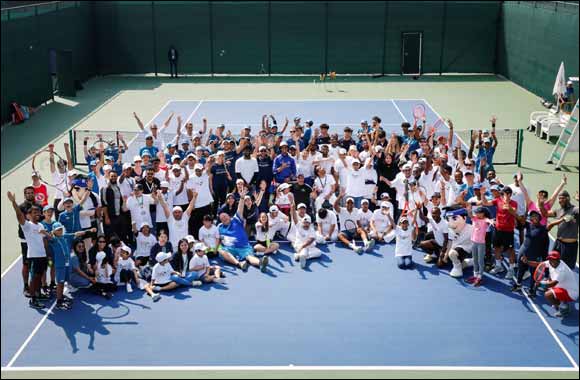 DUBAI DUTY FREE TENNIS CHAMPIONSHIPS CELEBRATE CHILDREN OF DETERMINATION
