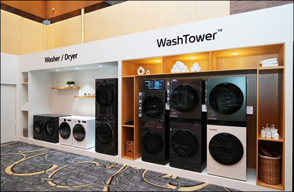 LG Electronics showcases trend-setting Home Appliance products in the region