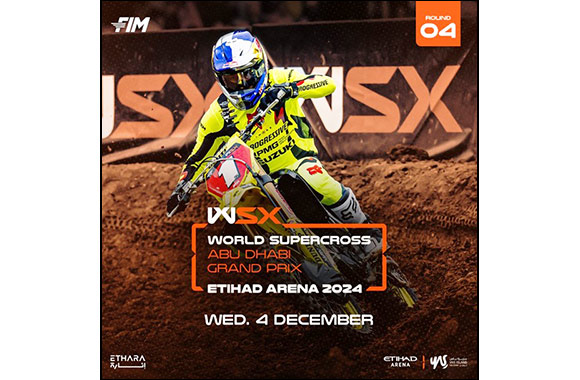 Abu Dhabi to host 2024 FIM World Supercross Championship season finale