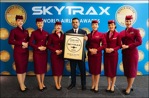 Qatar Airways Secures the Airline of the Year' Title from Skytrax, Returning to the Top for an Unprecedented Eighth Time