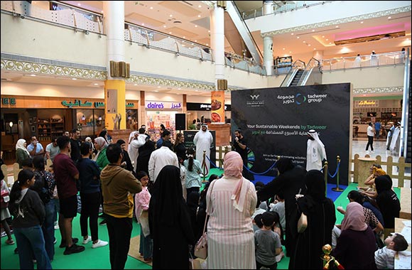 Your Sustainable Weekends with Tadweer Group at Khalidiyah Mall:  Eco-friendly fun For the whole family!