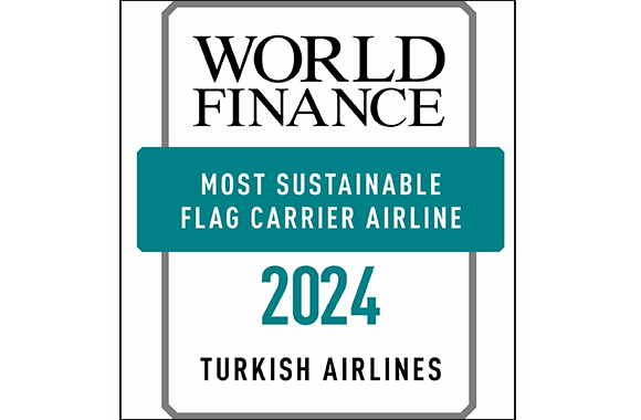 Turkish Airlines Named "Most Sustainable Flag Carrier Airline" in World Finance's Sustainability Awards 2024