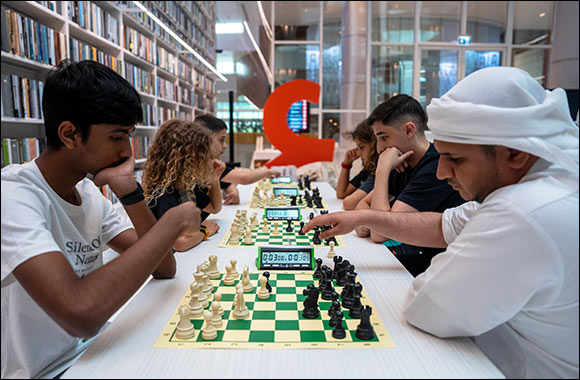 In collaboration with UAE Chess Federation Mohammed Bin Rashid Library Hosts the First Blitz Chess Tournament