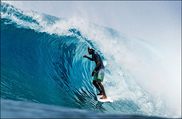 Jeremy flores, jadson Andre and Ahmed Ammaday AGILE complete Elite Roster at the 2024 four seasons Maldives Surfing champions Trophy