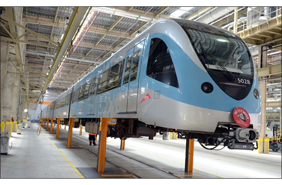 RTA completes rail grinding and overhauls 79 Dubai Metro trains