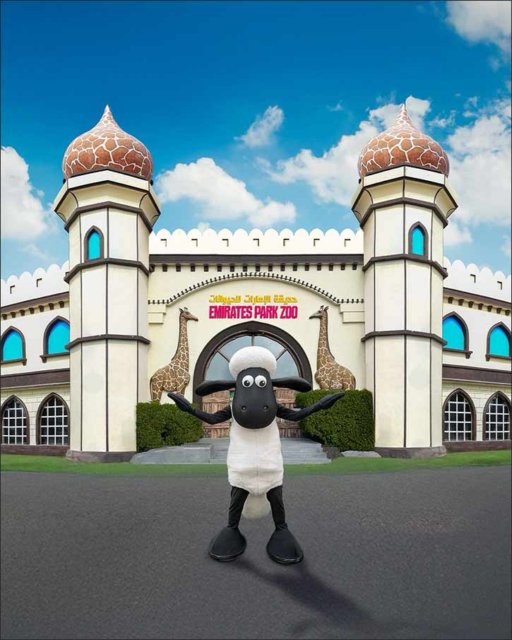 This Eid, meet Shaun The Sheep' at Emirates Park Zoo and Resort